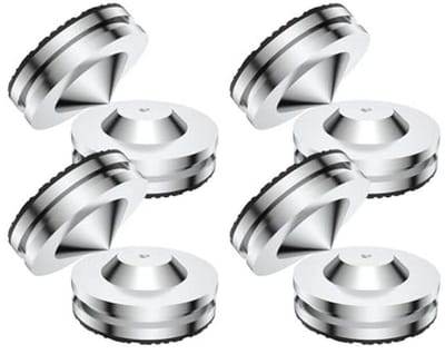 4 Stuks Speaker Spikes voor Hi-Fi Apparaten - Antivibratie Luidsprekervoeten