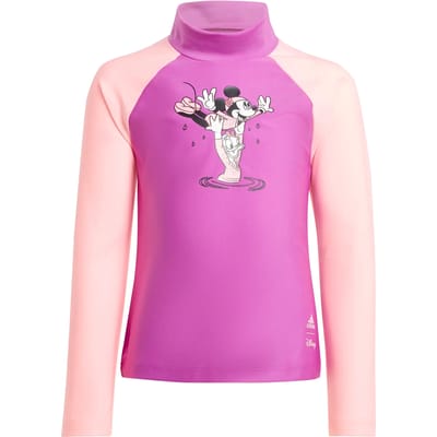 adidas Sportswear adidas x Disney Minnie en Katrien Rashguard - Kinderen - Paars- 116