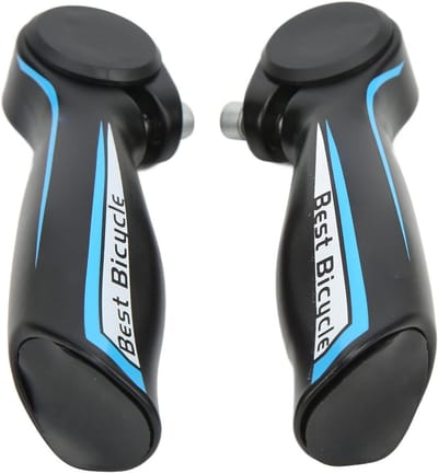 Extra Fietsstuur - Stuurverhoger - Comfortabel Fietsen - Verstelbare Hoeken - 22.2mm - Blauw