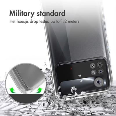 Accezz Hoesje - Geschikt voor Xiaomi Poco X4 Pro 5G - Xtreme Impact Backcover 2.0 - Transparant