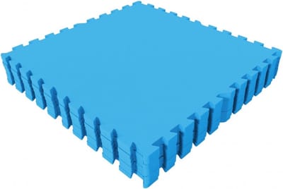 Gorilla Sports Vloermatten Blauw - 8 stuks - Bescherming - 8 stuks - 2,88 m2 - Puzzel mat