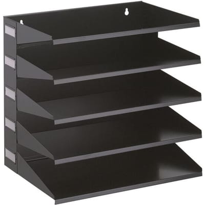 Durable Sorteervak 336001 Zwart DIN A4 Aantal vakken: 5