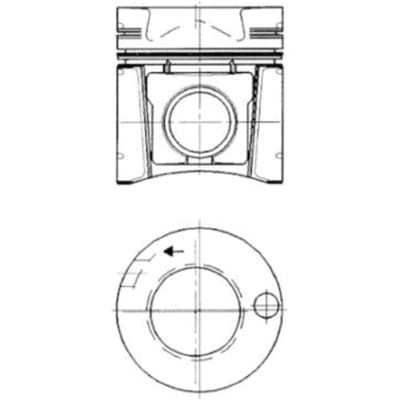 Zuiger KOLBENSCHMIDT 93231600