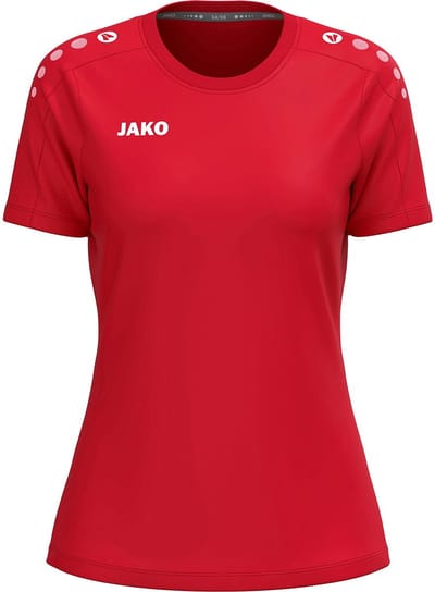 JAKO T-shirt One Cotton damesmaten rood 6101d-100