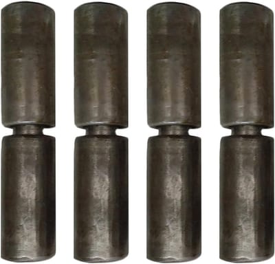 Set van 4 Lasbare Barrel Scharnieren 20x110mm, Zware Stalen Hengen voor Metaalpoorten, Vrachtwagens en Trailers met 360° Rotatie en 220lbs Draagvermogen