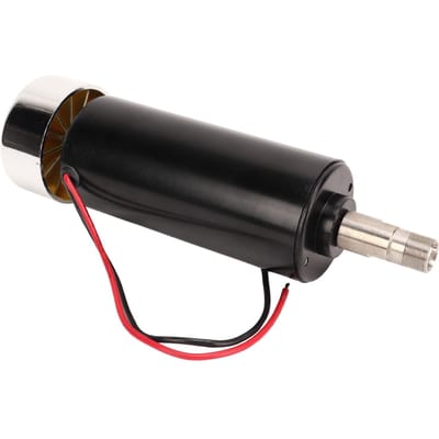 Moteur de broche 52 mm ER11 Pince de serrage Refroidi par air Moteur CNC pour machine de fraisage et de gravure DC48V 500W