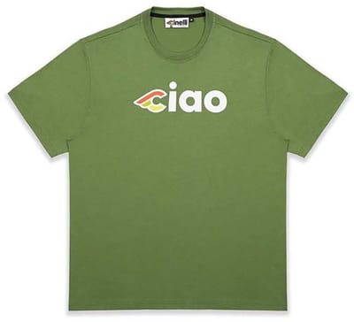Cinelli Ciao 2 T-shirt Met Korte Mouwen Groen S