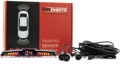 Einparts Parkeersysteem Set Van 4 Achtersensoren Universeel Voor Auto's