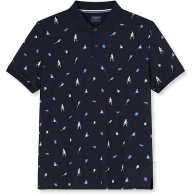 OLYMP Casual Jersey, Marineblauw