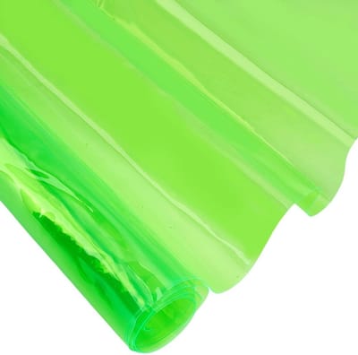 Dailygoods- PVC Vinyl 48"x36" - Helder Gekleurd Plastic - Waterdichte Film - DIY Ambachten - Effen Kleur - Geschikt voor Naaien - Kunststof Folie