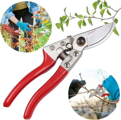 Handbediende SNOEISCHAAR, tuinschaar VOOR TAKKEN, heggenschaar, SCHERP 20 cm
