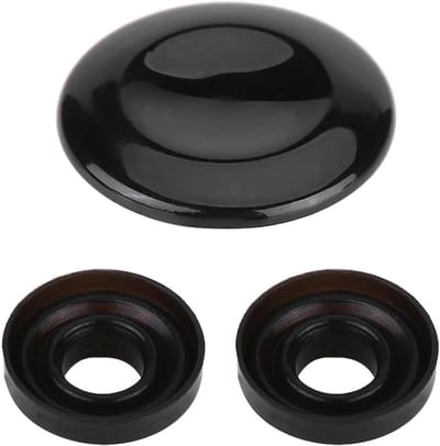 MMI Center Cover Reparatieset voor A4 A5 A6 Q5 Q7 S5 S6 - Joystick Knop en 8K0998068 (Zwart)
