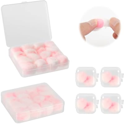 Mouldable Wax Earplugs for Noise Reduction and Swimming - 20 Pairs