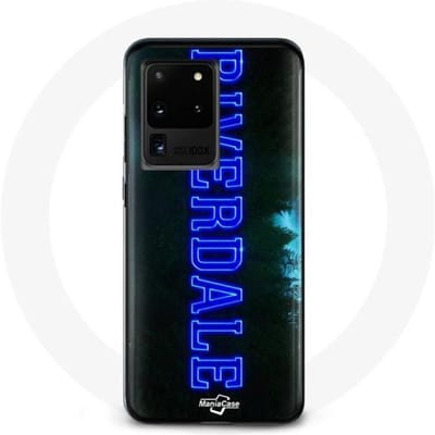 Coque - Riverdale - Samsung Galaxy S20 Ultra - Souple - Logo bleu - Protection bleu