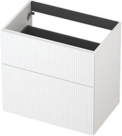 INK - Onderkast 2L A-sym Gelakt Gefr. Front - 700x450x650 Mm - Mat Wit