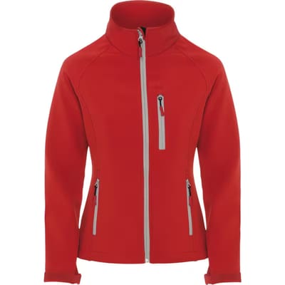 Roly Dames/Dames Antartida Soft Shell Jas (Rood)