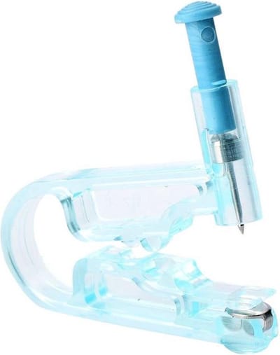 Jumalu Oorbel schieter - Piercing pistool - Oorbel Piercing - Oorbel Pistool - Oorbel - Gaatjes schieter - Oorpiercings - Gaatjes Prikker - Ear Piercing Gun - Ear Stud - Oorbel Gun - Inclusief oorbel - Wegwerp - Wegwerp Oorbel - Wegwerp OorbelPistool