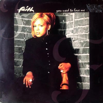 12 inch Plaat FAITH EVANS - You Used To Love Me 78612790261 Bad Boy Enterta 1995 VS Rap & Hip-Hop/R&B Gebruikt gray