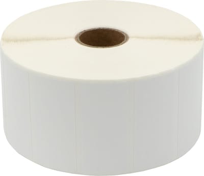 DULA Compatible labels 54x25mm - 2700 etiketten per rol - kern 25 mm - Wit - Permanent - Alternatief voor Dymo 11352 - 1 rol