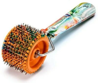 Аппликатор Ляпко Валик для лица Anti-Aging Acupuncture Facial Roller 3.5 Ag акупунктурный массажер для взрослых и детей 3.5 Ag zwart