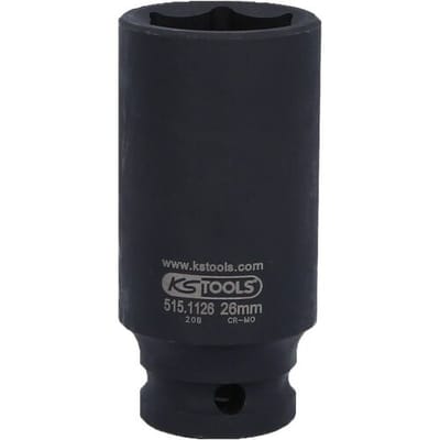 KS Tools 5151126 515.1126 Kracht-dopsleutelinzet 26 mm
