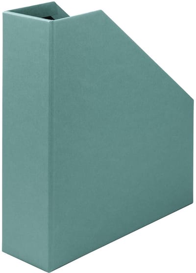 Papier 1318452380 - S.O.H.O. Staande tijdschriftencassette voor DIN A4, 8 x 26 x 31,5 cm, opaal, 1 stuk
