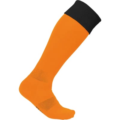 PROACT® Tweekleurige sportsokken PA0300 - Orange / Black - 27/30 EU