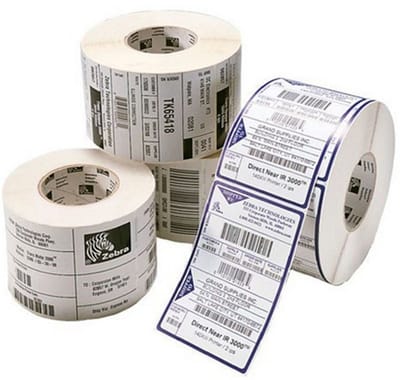 Zebra Label, Paper, 76x64mm, Direct