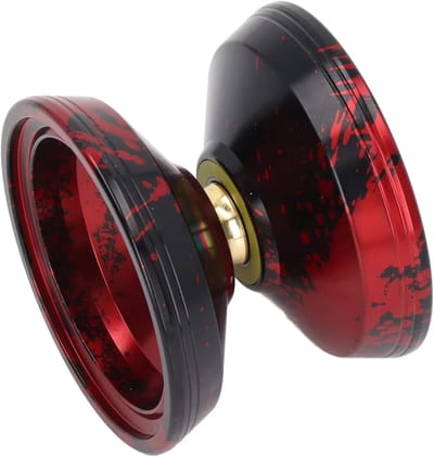Mmgoqqt-Niet-reagerende Yo-Yo-Professionele aluminiumlegering Yo-Yo-speelgoed met touw-Kinderverjaardagscadeau