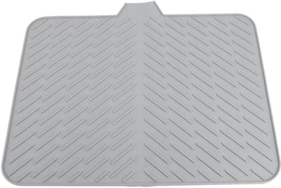 Dailygoods- Afdruipmat Groot - Hittebestendig Siliconen - Eenvoudig Onderhoud - Handig Drainageontwerp - Duurzaam Materiaal - Afmetingen 43 x 58 cm - Droogmat