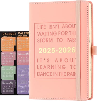 Dagelijkse Planner 2025-2026 | Academisch Dagboek Per Pagina | Juli 2025 - Juni 2026 | Productiviteit & Organisatie | Hardcover Lay-Flat | Tabbladen & Binnenzak