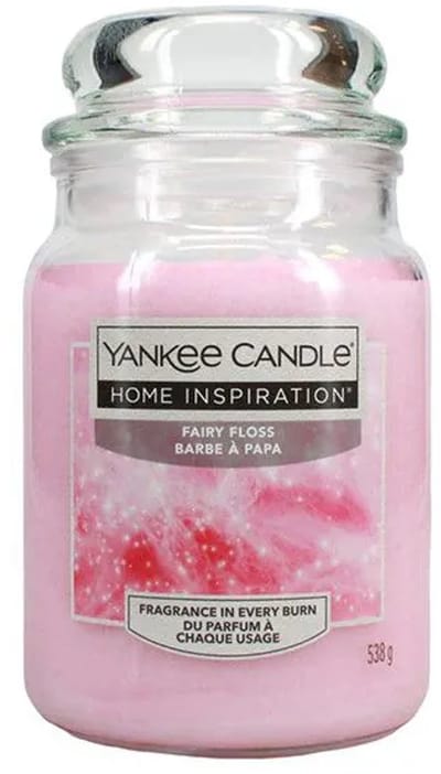 YANKEE CANDLE HOME INSPIRATION FAIRY FLOSS GEURKAARS 538 GRAM
