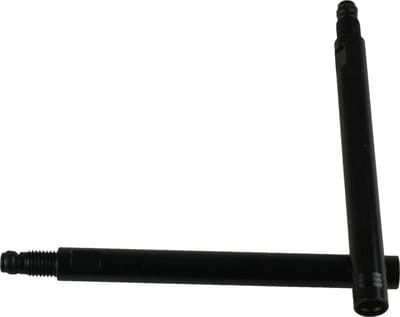 Vwp Ventielverlenger Fv 60mm Aluminium Zwart 2 Stuks