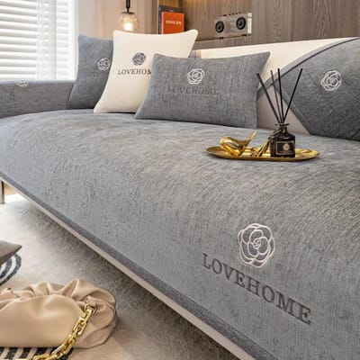 Luxe leren bankhoes zitkussen antislip brede rand hoes bankhoes bankhanddoek moderne eenvoudige universele bankbescherming 90x160cm 1pcs