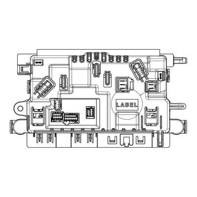 AEG niet-geconfigureerde module, set, EDR14,TDC,54 140200738015