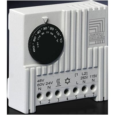 Rittal 3110.000 19 inch Temperatuurregelaar voor patchkast Grijs