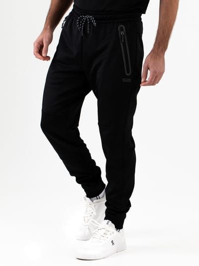 Sjeng Sports OMIKRON - Maat: M Black - Tennis Broek Mannen - Sportbroek - Powerstretch
