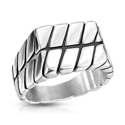 Marrow - Ring Heren - Zilveren Ringen - Dames Ring - Ring Mannen - Mannen Ring - Ring Zilver