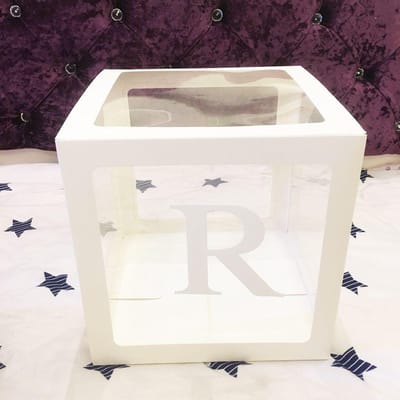 Babyborrel Decoraties Doos Ballon Ballonnen Verjaardagsfeest Decoraties Babyshower Bruiloft Jongen Meisje 25cm Box