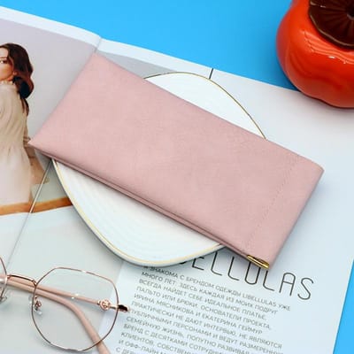 Rits Zonnebril Etui Modieus PU Leer Bril Etui Pouch Mobiele Telefoon Portemonnee Beschermende Bril Doos 9X18cm