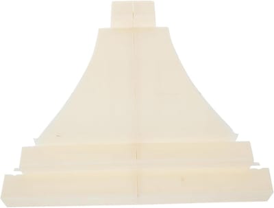 Beton Gietmal Dakrand - Dakrand Ornament Mal - Tuin Decoratie Maken - Eenvoudig in Gebruik - 40x30cm - Beige