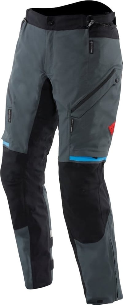 Dainese Mangen Absøluteshell™ Pro Waterdichte Ebony Zwart Textiele Motorbroek - Maat 54 - Broek