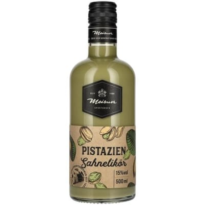 Meisner Liköre Meisner Pistazien Sahnelikör 15% Vol. 0,5l