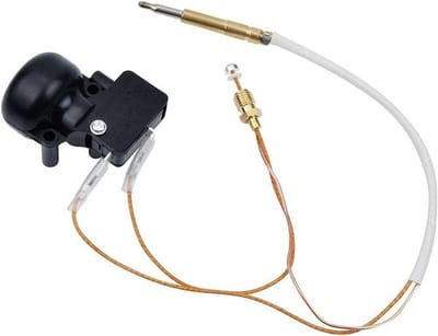 Terrasverwarmer Reparatie - Reserveonderdelen Set - Veilige Verwarming - Automatische Uitschakeling - 350mm Draad - Zwart
