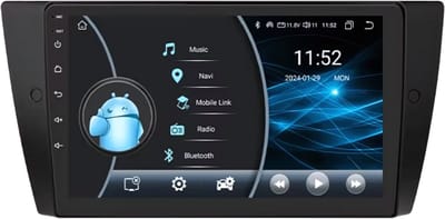 Autoradio met bluetooth - Carplay - Voor BMW 3-Serie E90/E91/E92/E93 - Geschikt voor Apple en Android - Stereo - Navigatie - Navigatiesysteem auto - 2GB 32GB
