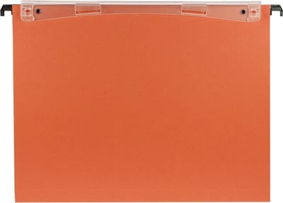 Esselte Orgarex Dual Verticale Hangmap - A4 - 25 stuks - Oranje - Voor Thuiswerken - Ideaal Voor Thuiskantoor