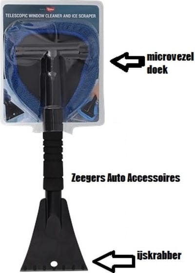 Valma Telescopiche Raamwisser en ijskrabber