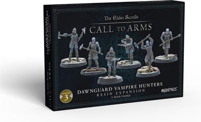 The Elder Scrolls: Call To Arms - Dawnguard Vampire Hunters - Miniature Game - Ongeschilderd