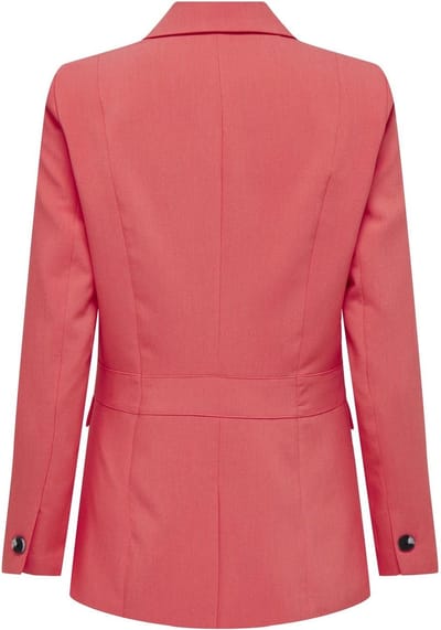 ONLY - Rode vest - Maat S - Vrouwen - Rood - polyester