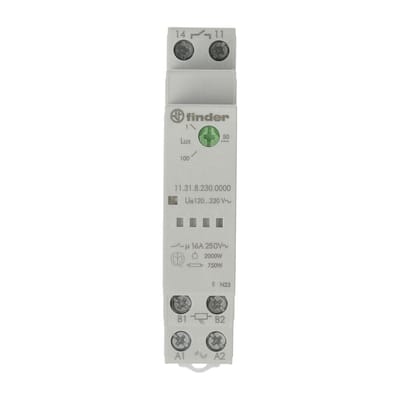 Finder 11 Schemerschakelaar voor DIN-rail - 11.31.8.230.0000 - E2PJY